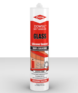 dow glass acetic silicone rubber sealant quick dry
